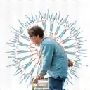 Icona che rappresenta un microscopio e provette, simbolo di scienza e ricerca.